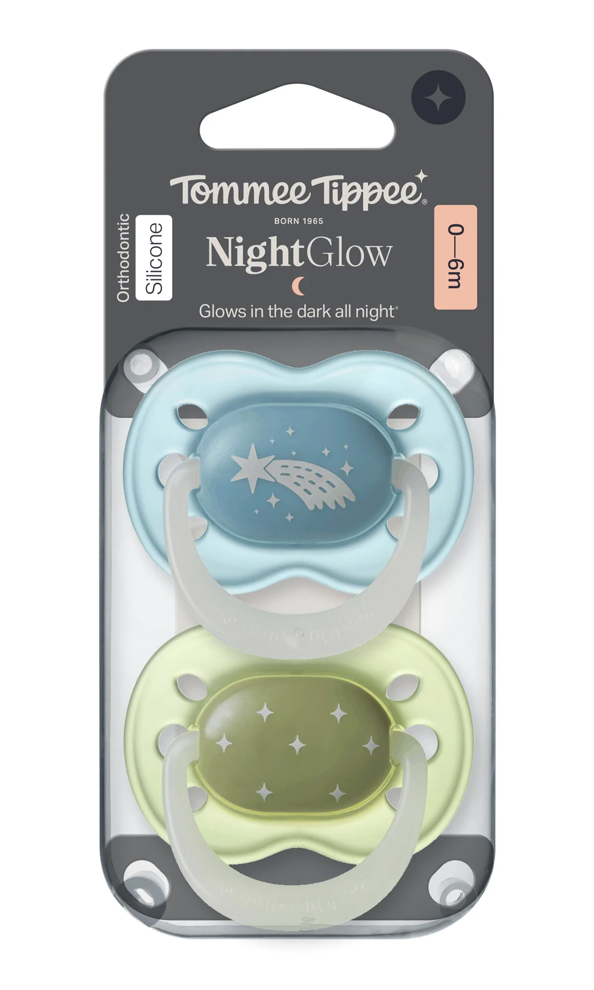 Tommee Tippee Night Time Soother 0-6M - 433662 - Image 2