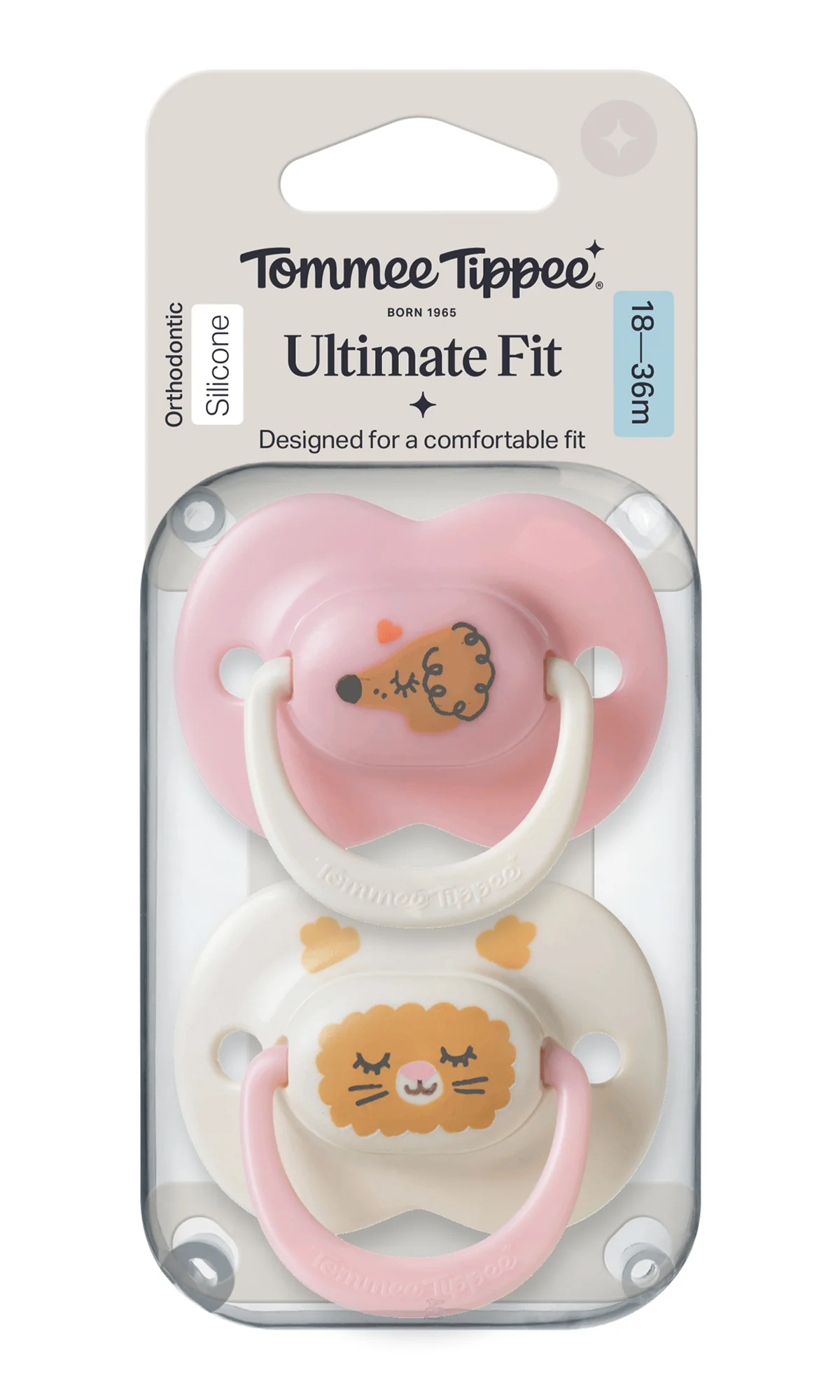 Tommee Tippee Ultra Fit Decorated Soother 18-36M - Image 2