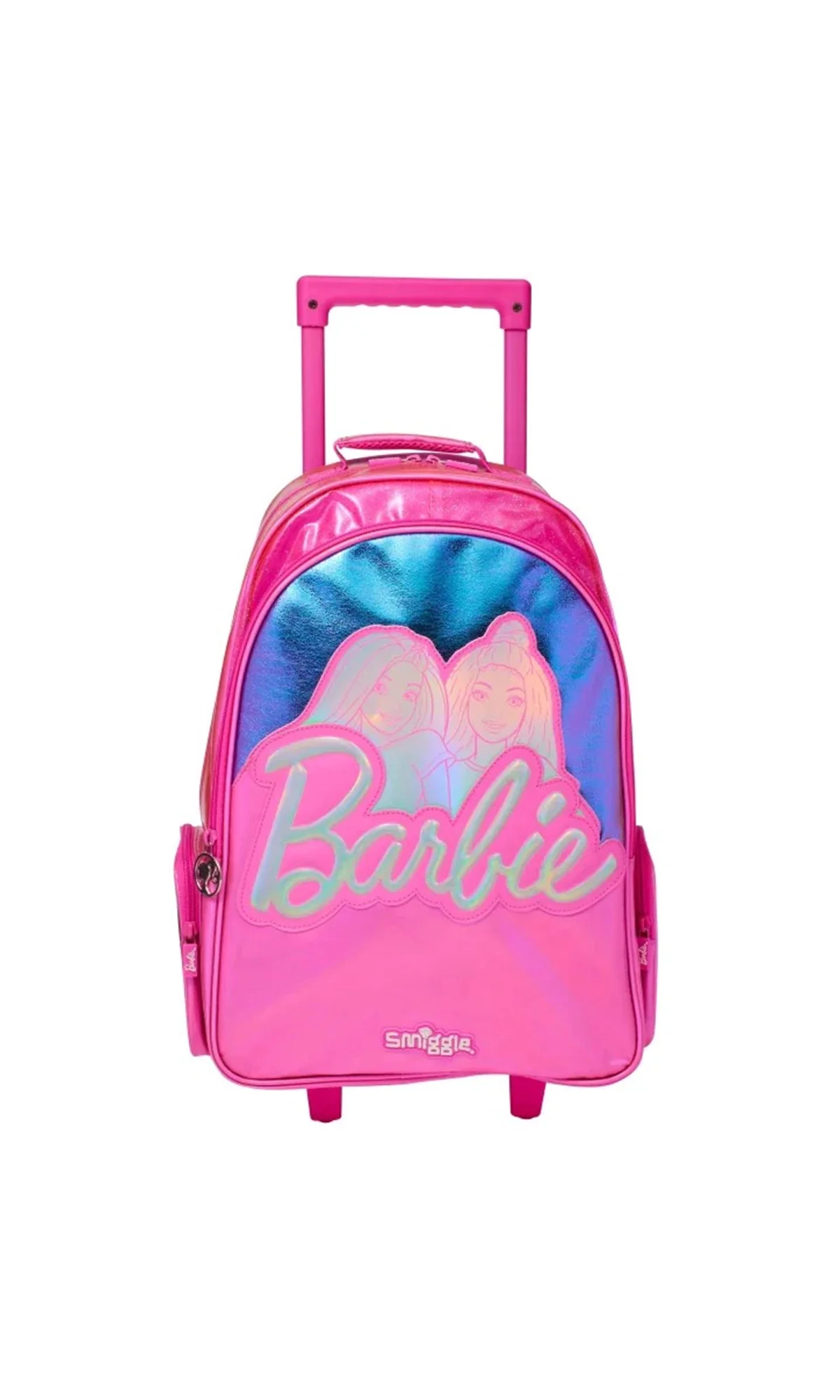 Girls Pink Bow Trolley School Bag 18 L Grade 5-8