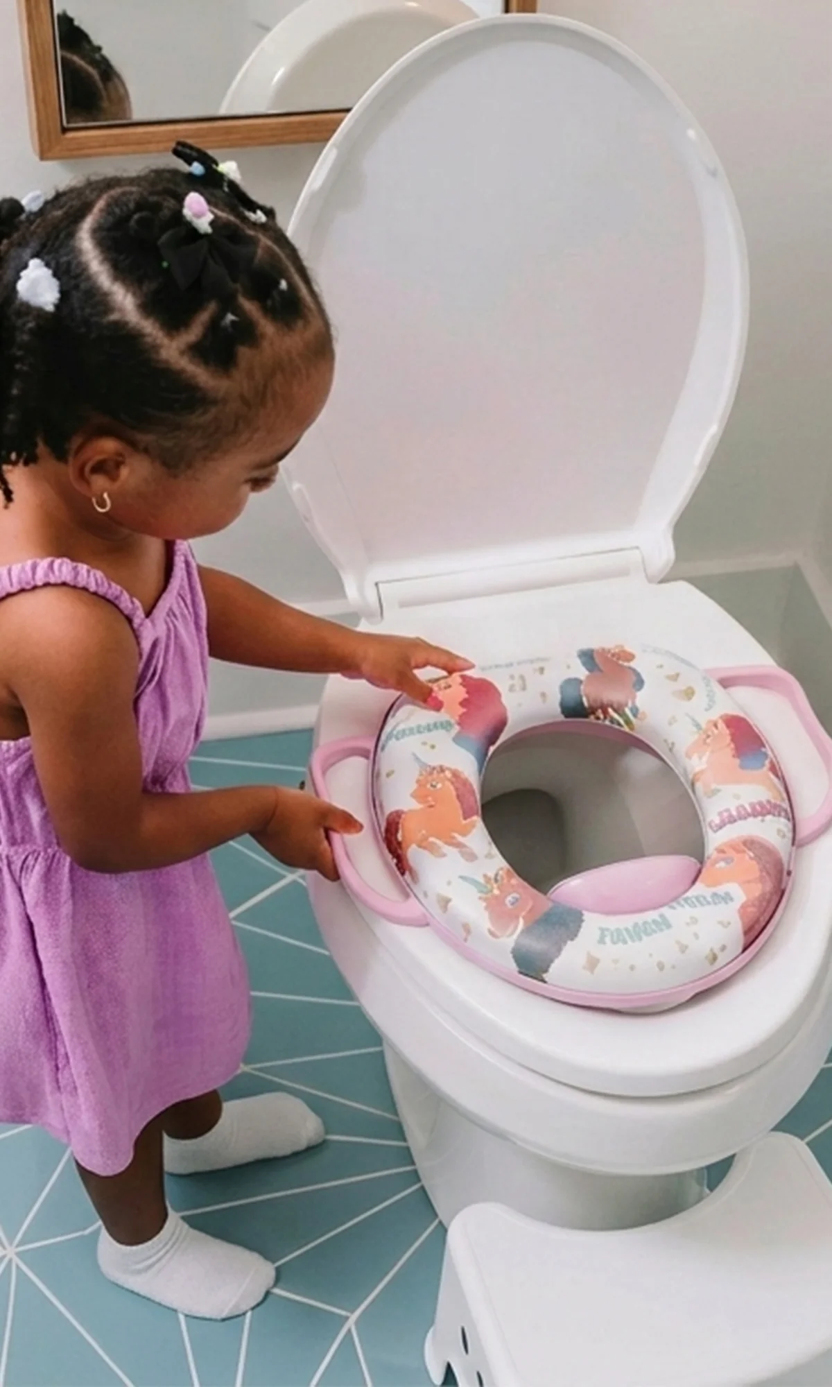 Unicorn Soft Potty Training Seat - Image 2