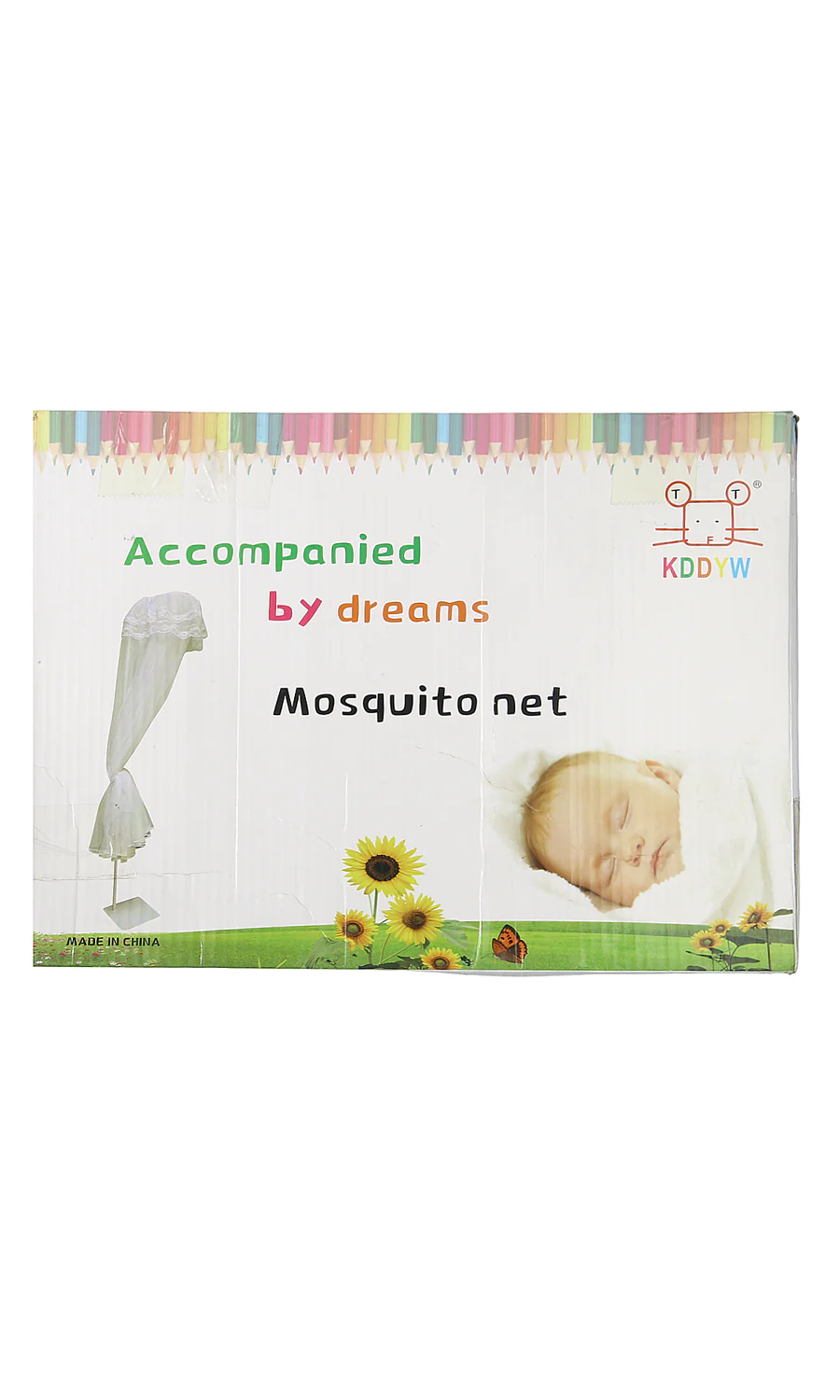 Universal Baby Crib Mosquito Net with Stand - Image 2