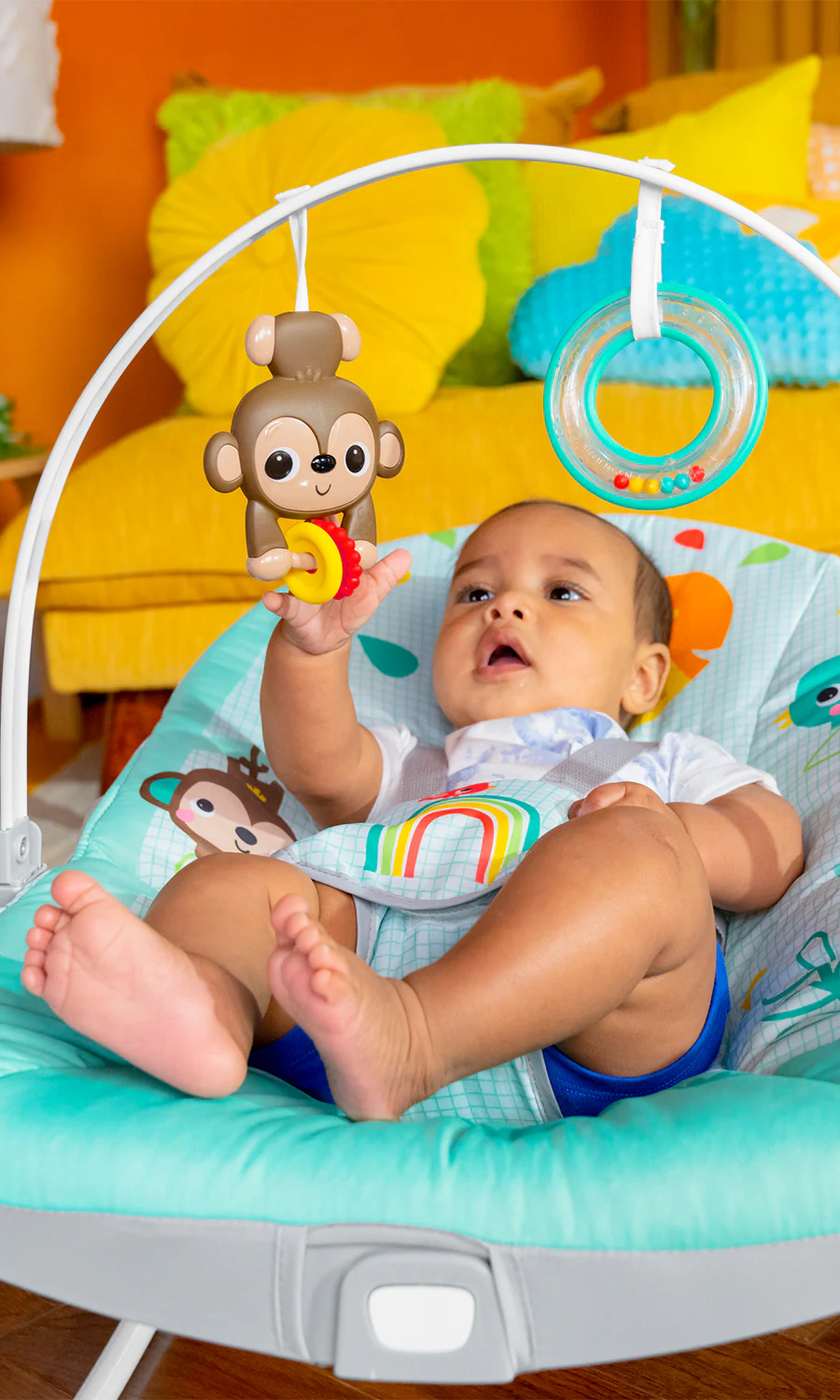 Wild Vibes Infant to Toddler Rocker - Image 2