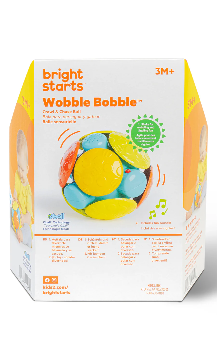 Wobble Bobble Crawl & Chase Ball - Image 5