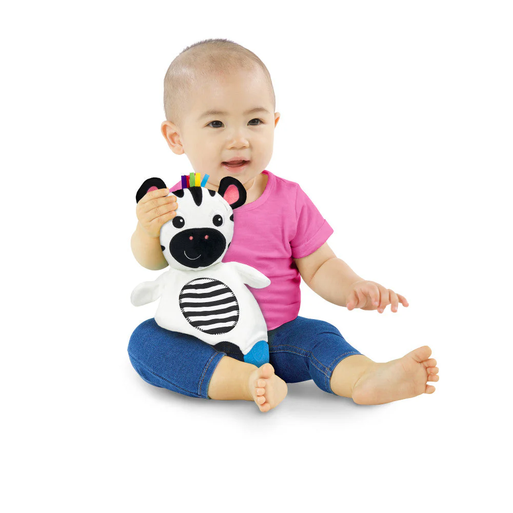 Zen the Zebra™ Sensory Plush Teether - Image 2