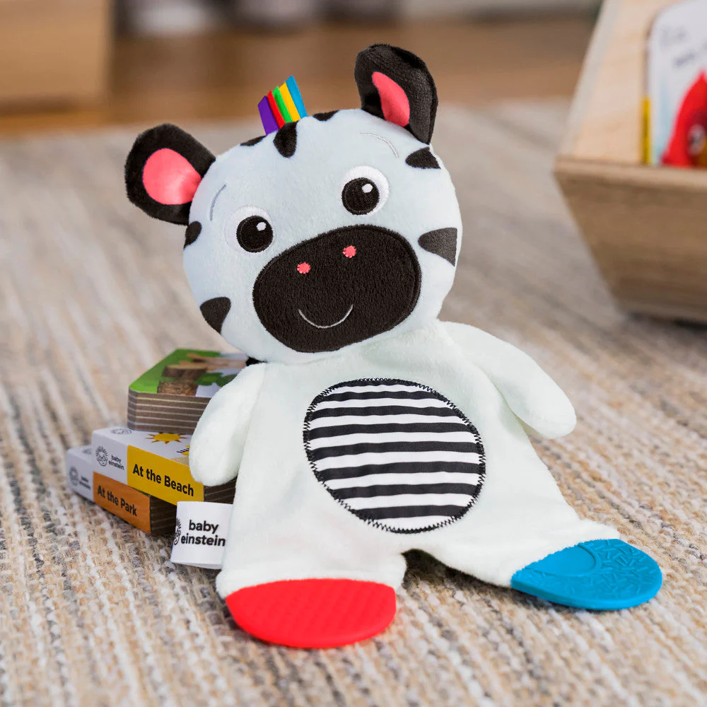 Zen the Zebra™ Sensory Plush Teether - Image 6