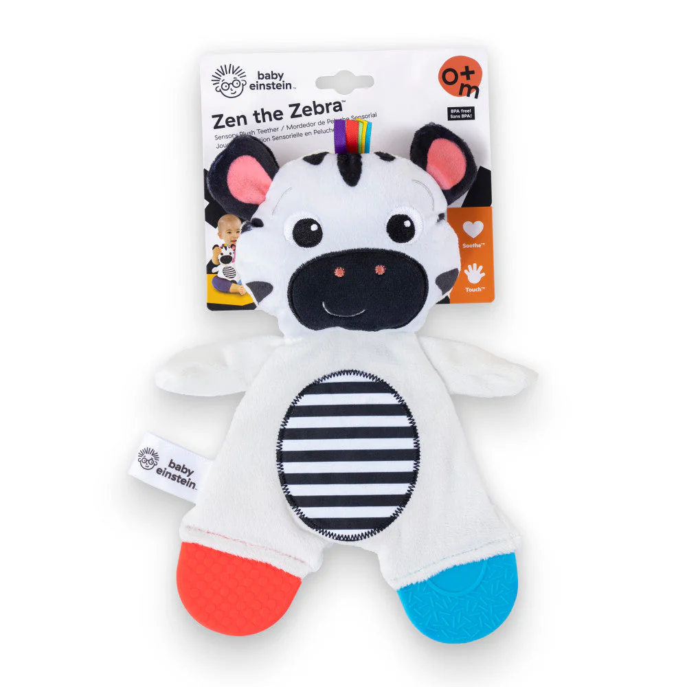 Zen the Zebra™ Sensory Plush Teether - Image 8